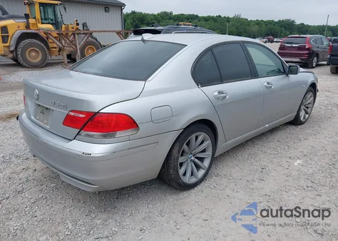 2007 BMW 750I from USA, damaged, VIN WBAHL83517DT07418
